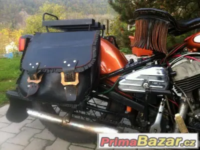 Prodám nosič i s brašnama na Harley Davidson WLC/WLA