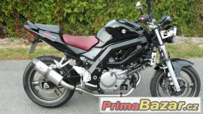 Suzuki SV 650 N, laděný výfuk