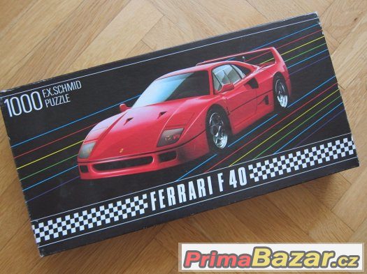 Cars Ferrari F40 1000 puzzle – fotografie 1