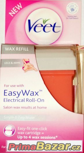 Veet Easy Wax vosková náplň pro všechny druhy pokožky 50 ml – fotografie 1