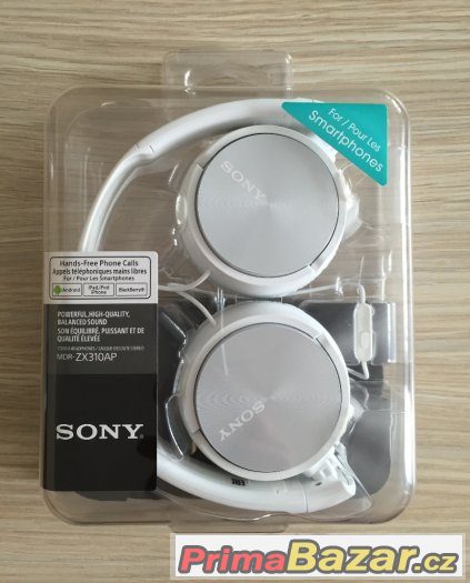 Sluchátka na uši zn. Sony MDR-ZX - Nové – fotografie 2