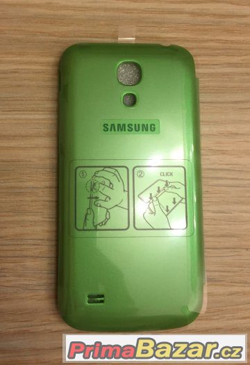 Samsung flipové pouzdro pro Galaxy S4 mini - zelené - Nové – fotografie 3