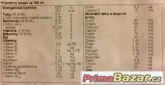 Nutricia Nutridrink - čokoláda, jahoda, banán, vanilka – fotografie 2
