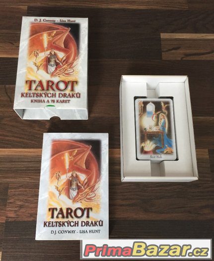 TAROT Keltských draků - Kniha a 78 karet - Nové – fotografie 2