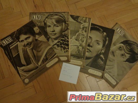 Nabízím zbírku časopisů KINO – fotografie 2