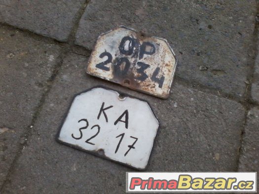 Štítky a SPZ JAWA 555,05,23 – fotografie 2