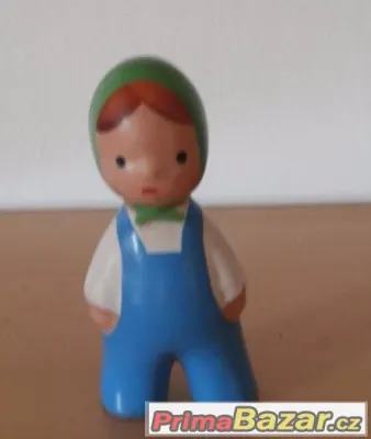 Staré pískací hračky - značené "kočkou"