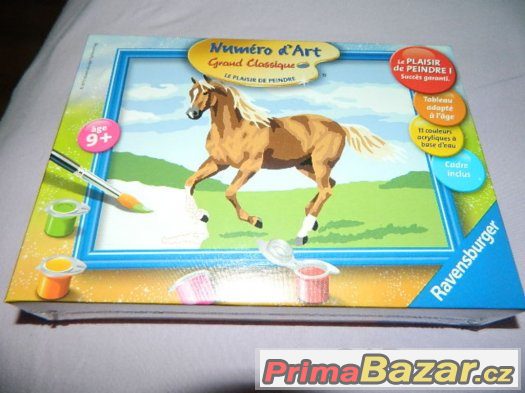 Ravensburger malování podle čísel koník - kůň NOVÉ – fotografie 1