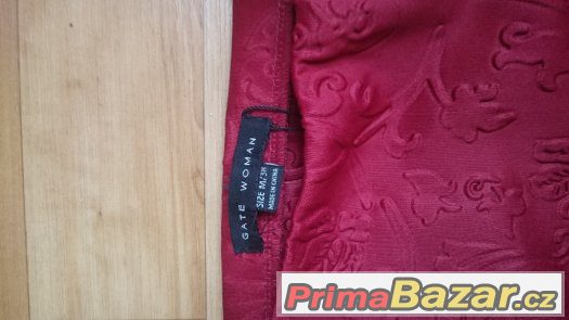 Prodám tmavěcihlovou sukni vel.38, zn. GATE WOMAN – fotografie 2