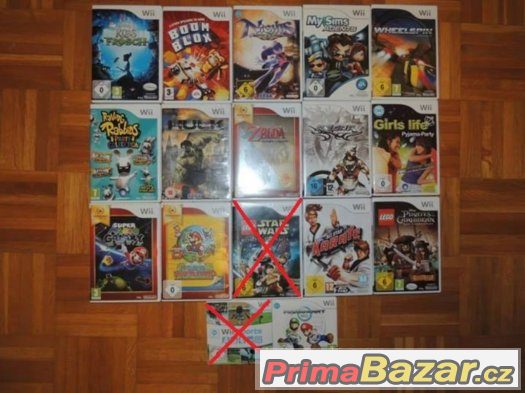 Prodavam skoro nove hry na Nintendo Wii – fotografie 1
