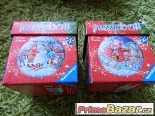 PUZZLE BALL vánoce, Hello Kitty, Pokémon, Cars ... – fotografie 3