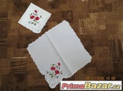 Set látkového prostírání
