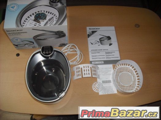 Ultrazvukový čistič zubní protézy,brýle,šperky,CD atd – fotografie 1