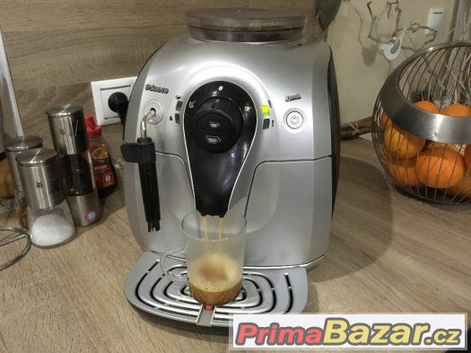 Kávovar Saeco, zánovní stav, plně funkční – fotografie 4