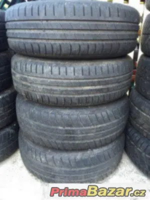 PRODÁM OBUTOU LETNÍ SADU NA FORD 4x108 S PNEU 185/65/14"
