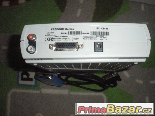 Externí CDRom mechanika 48x paralelní na kabel pro starší PC – fotografie 2