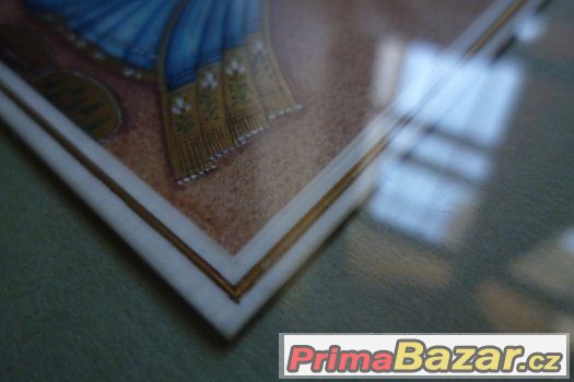 Starožitný obraz slonovina – fotografie 3