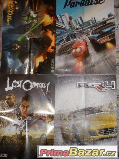 Plakáty s hramy oboustranné,barevné, nové kus 100Kč GTA V... – fotografie 2