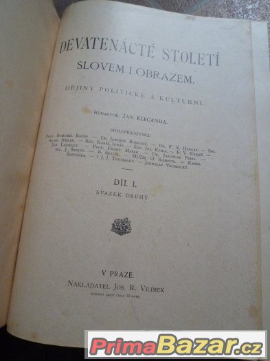 19 století. XIX století 1900. Vilímek 1134 starn – fotografie 4