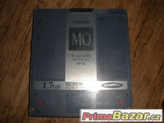 Magnetooptický disk Maxell MO 1,7 GB OC152-S1, 512 Byte/sect – fotografie 1