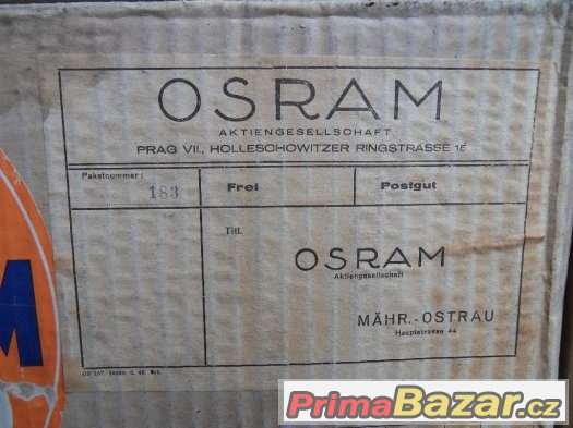 Žárovky OSRAM 220V-15W - Velmi staré - Originál – fotografie 3