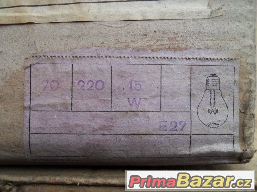 Žárovky OSRAM 220V-15W - Velmi staré - Originál – fotografie 5