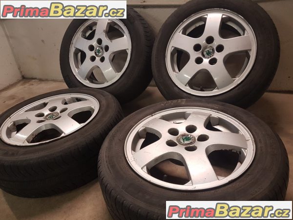 sada alu kola Škoda 6Y0601025 5x100 6jx14 et43