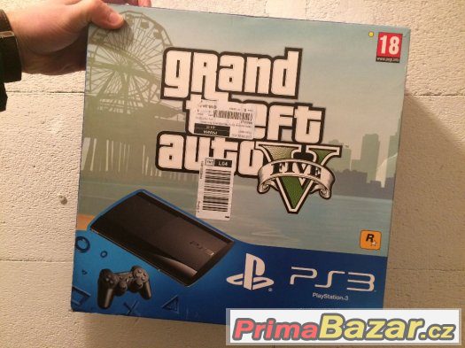 Playstation 3 + 4 hry + 2 ovladače – fotografie 1