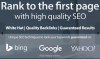 Dostanem tvoj web na 1 stranu v google - SEO