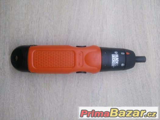 Prodám BLACK DECKER Aku šroubovák – fotografie 1