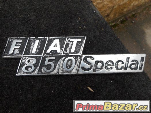 Prodám nápis FIAT 850 Speciál – fotografie 2