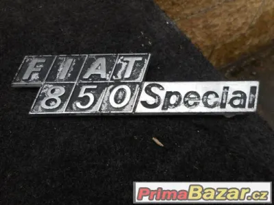 Prodám nápis FIAT 850 Speciál
