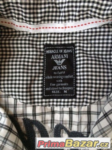 Pánská košile Armani vel M – fotografie 4