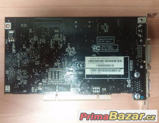 ATi Radeon 7000, PCI (D-Sub, DVI, S-Video, pasiv) – fotografie 2