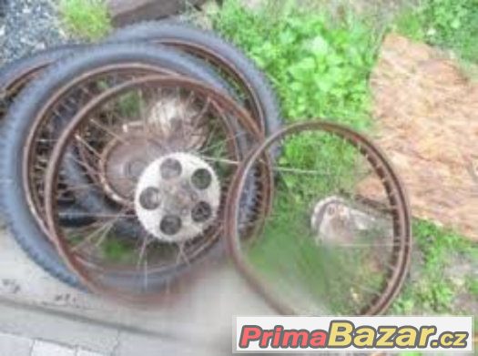 Jawa 175 Special / Villiers ZADNÍ KOLO malý buben – fotografie 3