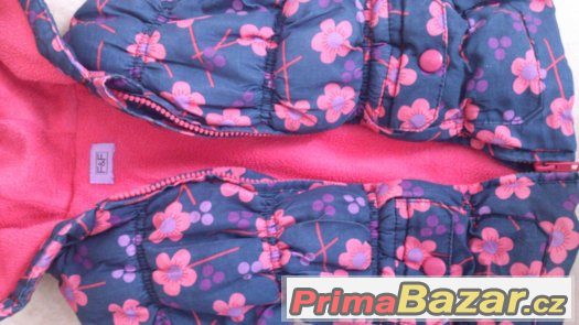 Dětská zimní bunda, bundička, zn. F&F, vel. 86 (12-18měs.) – fotografie 4