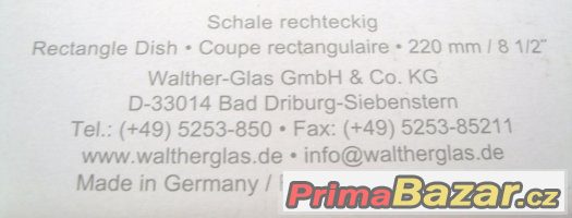 Sada designových misek Walther - Glas – fotografie 5