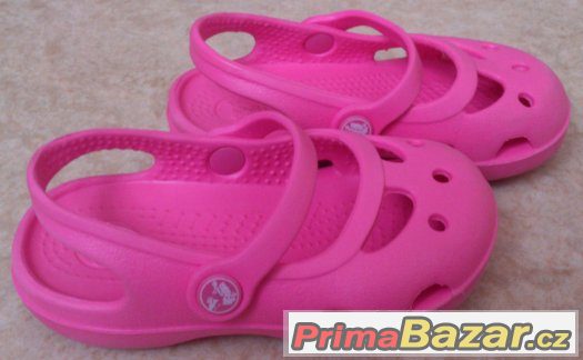 Crocs, sandálky, bačkůrky, vel. C6, jako nové – fotografie 2