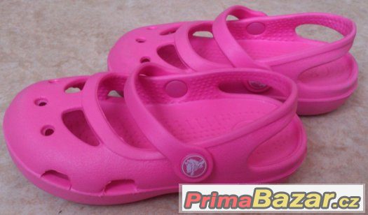 Crocs, sandálky, bačkůrky, vel. C6, jako nové – fotografie 3