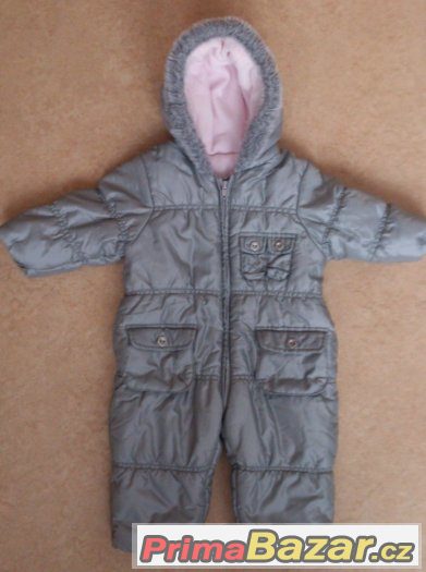 Zimní kombinéza, zn. Mothercare, vel.6-9měs., perfektní stav – fotografie 1