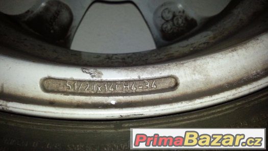 Peugeot 206 alu kola – fotografie 3