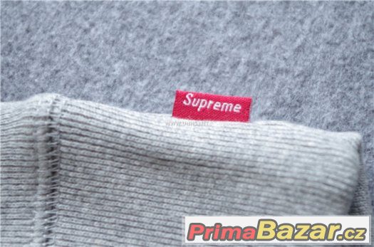 Supreme Grey L hoodie – fotografie 4