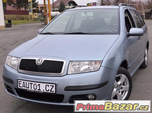 ŠKODA FABIA COMBI 2006 1.4i16V 55kW KLIMA SERVISKA ELEGANCE – fotografie 1