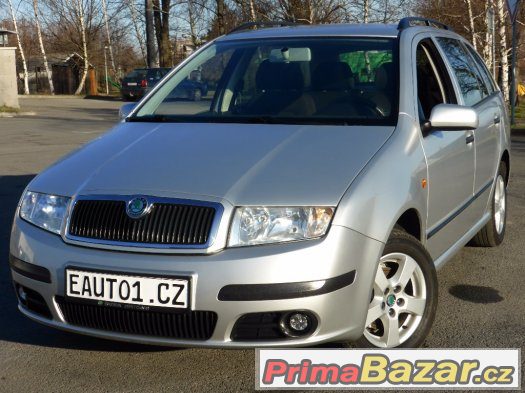 ŠKODA FABIA COMBI 2005 1.4i16V 55kW KLIMA SERVISKA ELEGANCE – fotografie 1