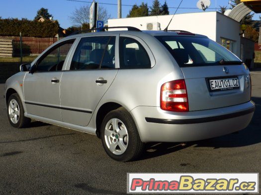 ŠKODA FABIA COMBI 2005 1.4i16V 55kW KLIMA SERVISKA ELEGANCE – fotografie 4
