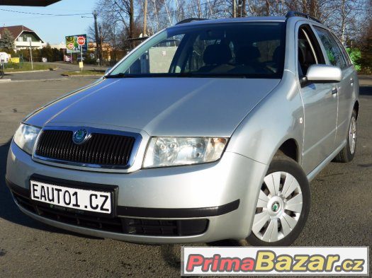 ŠKODA FABIA COMBI 2004 1.4i16V 55kW KLIMA LYŽINY ABS 2xBAG – fotografie 1