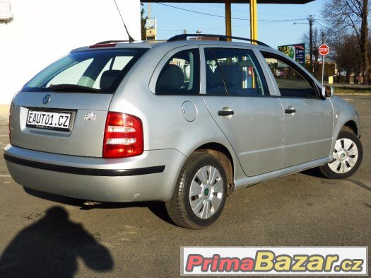 ŠKODA FABIA COMBI 2004 1.4i16V 55kW KLIMA LYŽINY ABS 2xBAG – fotografie 4