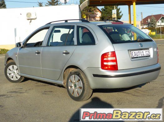ŠKODA FABIA COMBI 2004 1.4i16V 55kW KLIMA LYŽINY ABS 2xBAG – fotografie 5