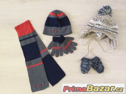 2x zimní set na chlapečka vel. 1-2 roky – fotografie 1