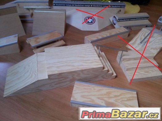 Rampy na fingerboard BLACKRIVER, BONSEI – fotografie 3